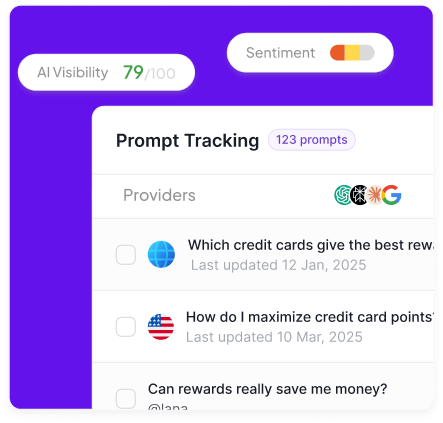 Track 100s of Prompts